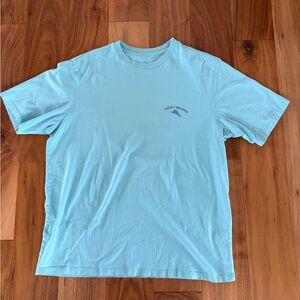 Tommy Bahama Aqua Blue Short Sleeve Tee